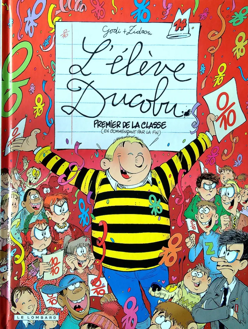 Couverture de l'album L'Élève Ducobu Tome 14 Premier de la classe