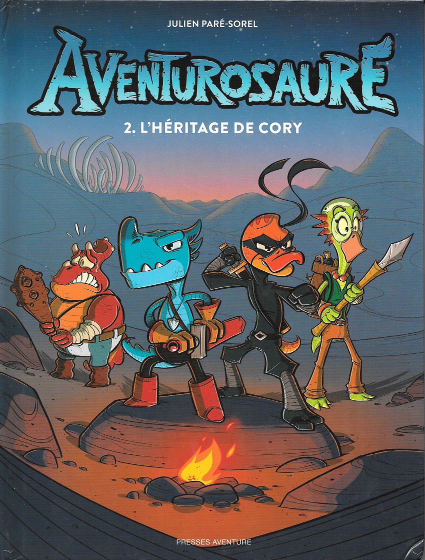 Couverture de l'album Aventurosaure 2 L'héritage de Gory