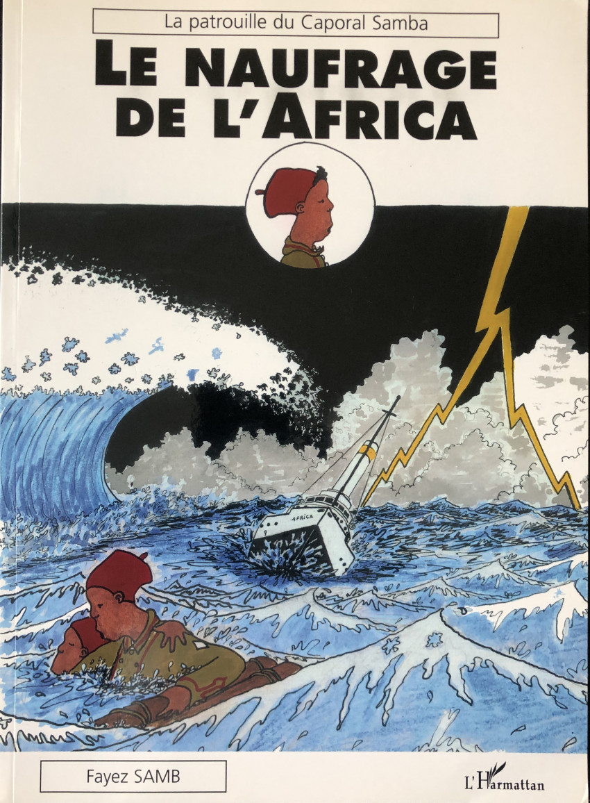 Couverture de l'album La patrouille du Caporal Samba Tome 2 Le naufrage de l'Africa