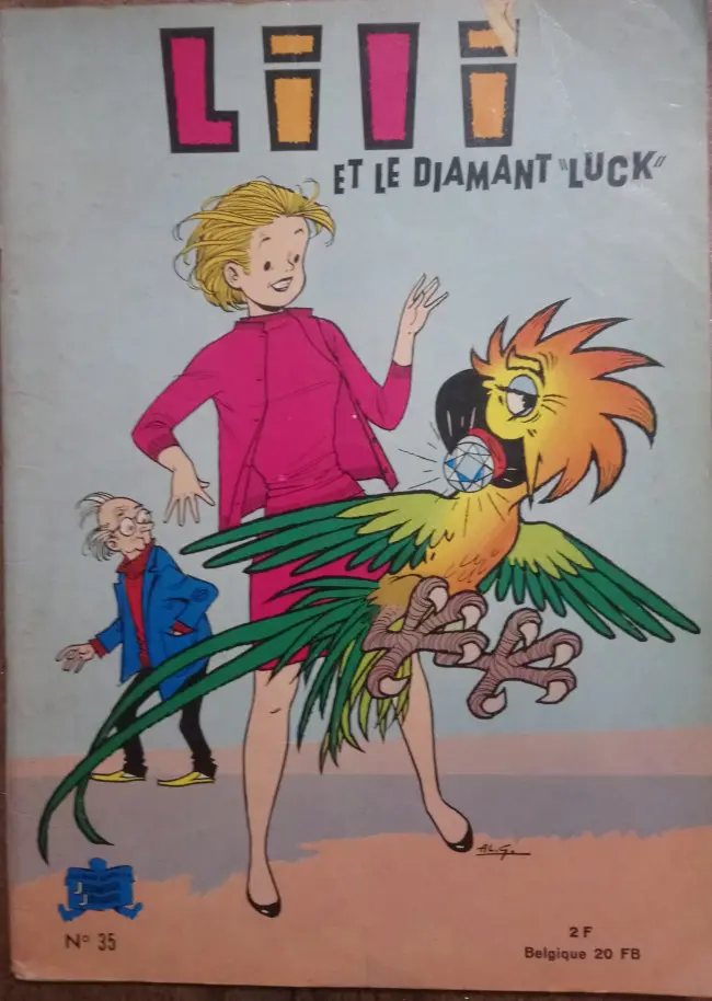 Couverture de l'album Lili Tome 35 Lili et le diamant Luck