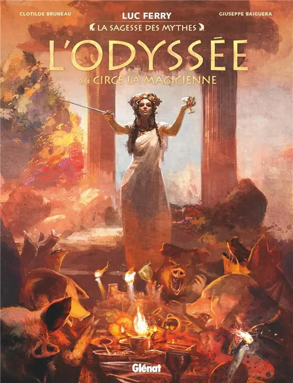 Couverture de l'album L'Odyssée 2/4 Circé la magicienne