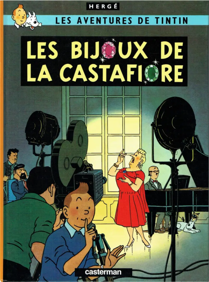 Couverture de l'album Tintin Tome 21 Les bijoux de la Castafiore