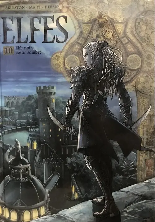Couverture de l'album Elfes Tome 10 Elfe noir, cœur sombre