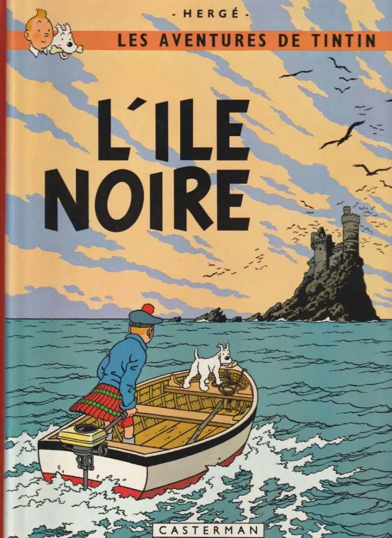 Couverture de l'album Tintin Tome 7 L'île noire