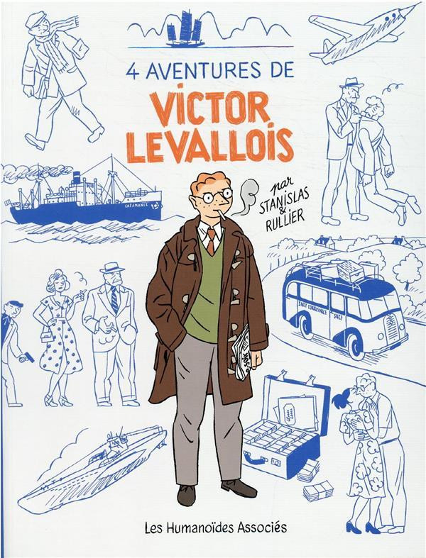 Couverture de l'album Victor Levallois 4 aventures de Victor Levallois