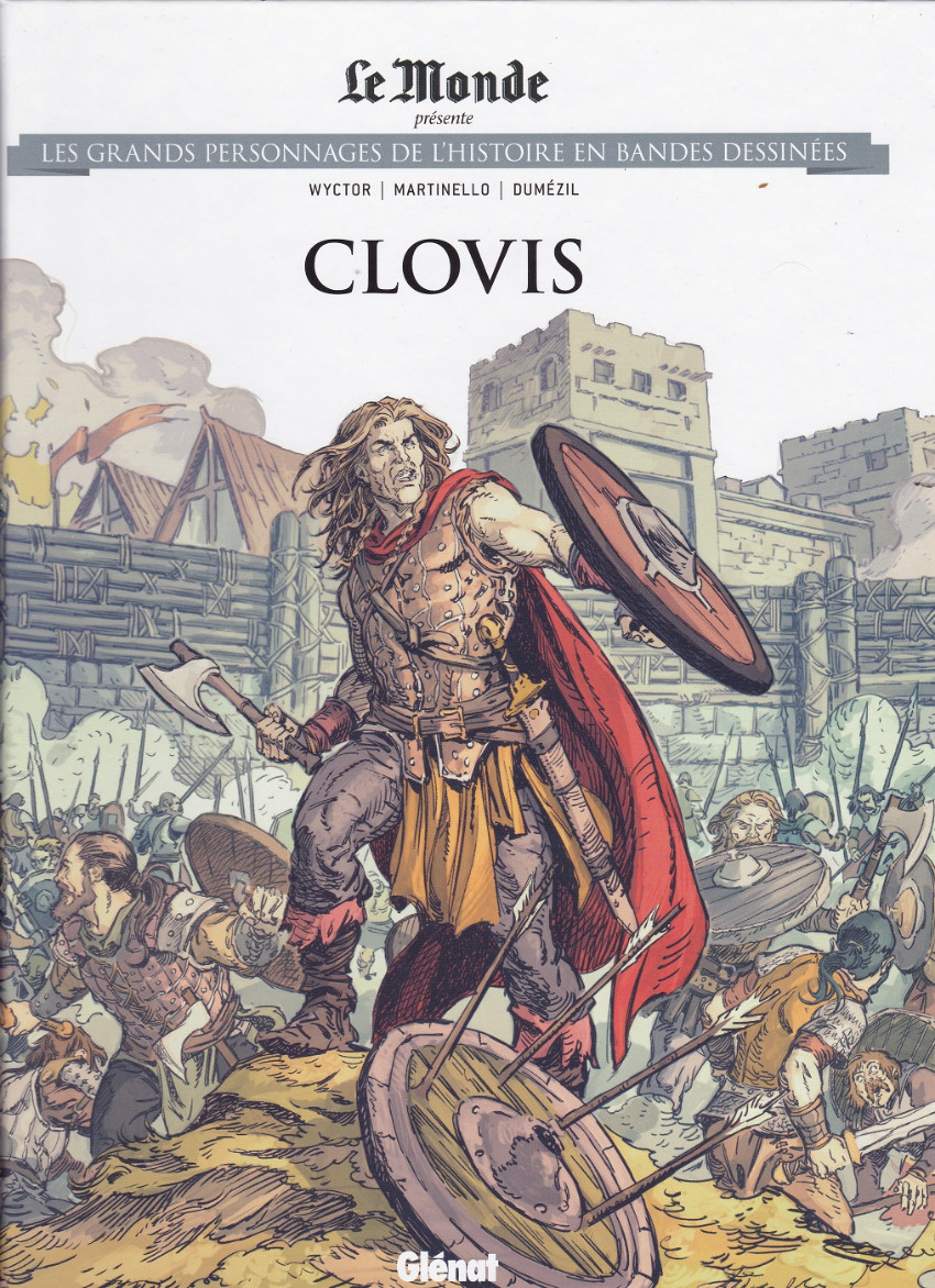 Couverture de l'album Les grands personnages de l'Histoire en bandes dessinées Tome 83 Clovis