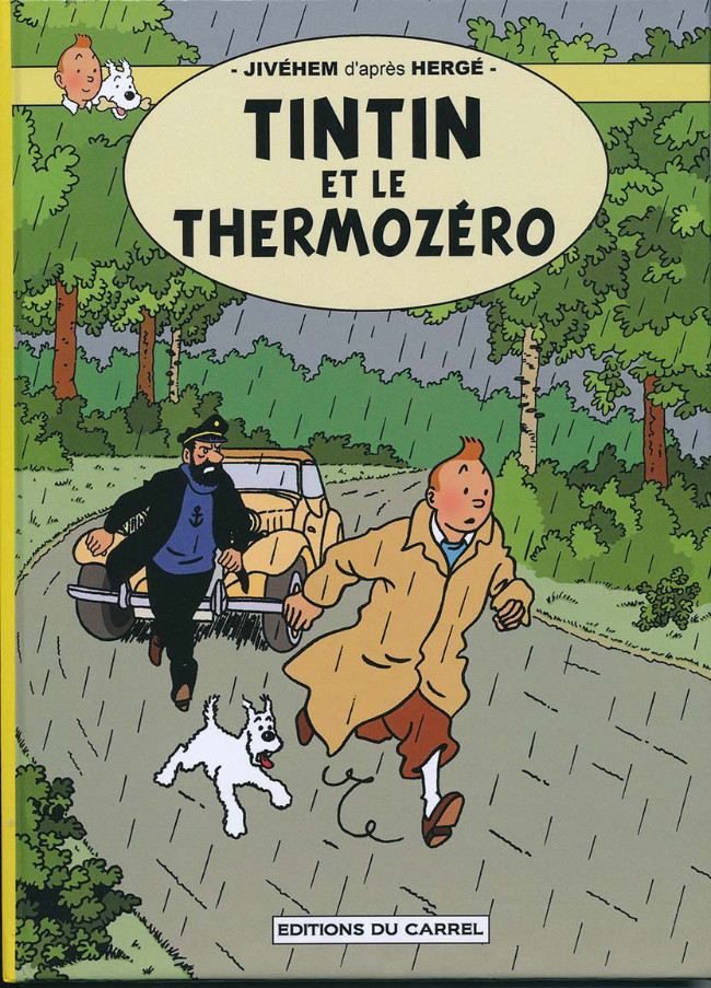 Couverture de l'album Tintin Tintin et le Thermozéro