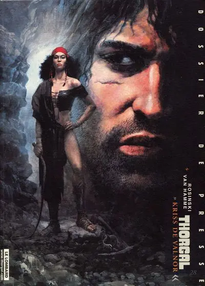 Couverture de l'album Thorgal Tome 28 Kriss de Valnor
