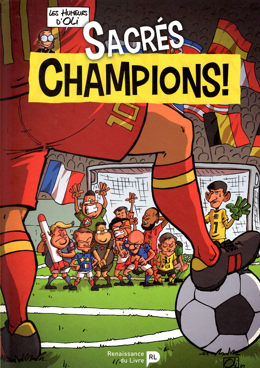 Couverture de l'album Les humeurs d'Oli Tome 2 Sacrés Champions !