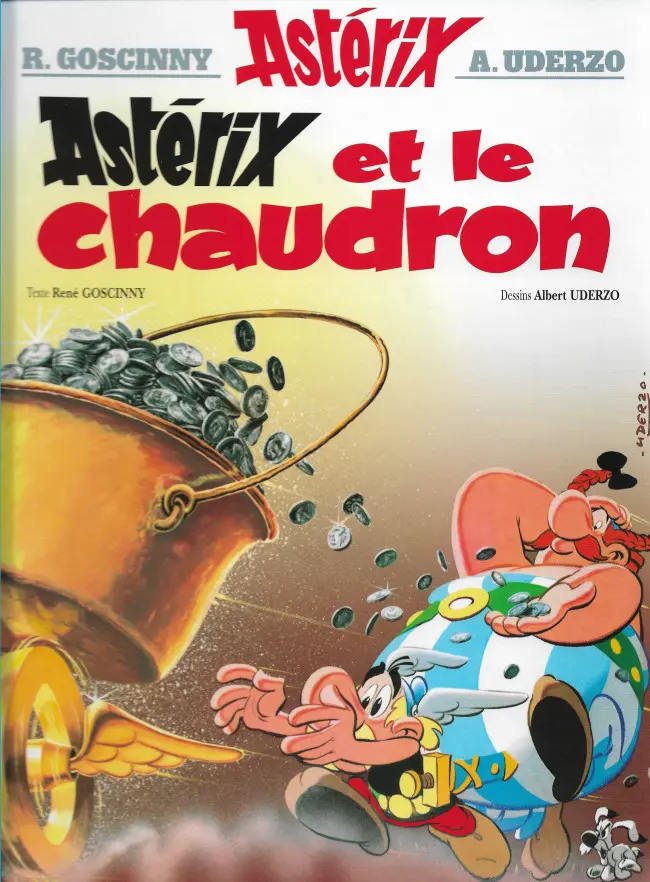 Couverture de l'album Astérix Tome 13 Astérix et le chaudron