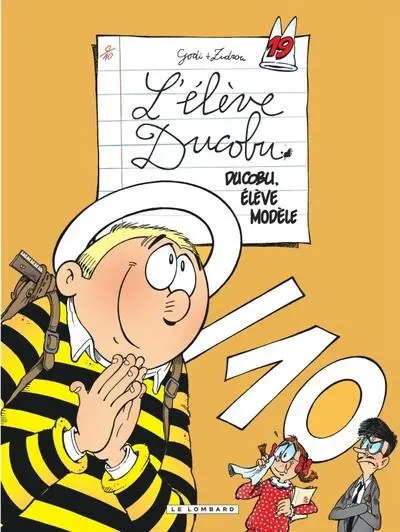 Couverture de l'album L'Élève Ducobu Tome 19 Ducobu, élève modèle