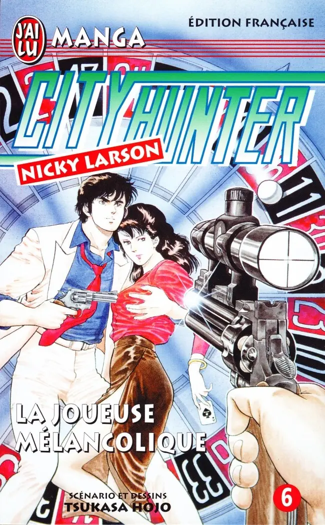 Couverture de l'album City Hunter - Nicky Larson 6 La Joueuse mélancolique