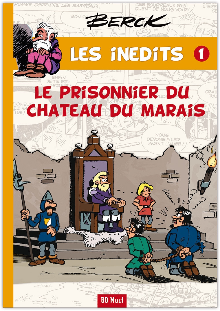 Couverture de l'album Berck - Les inédits 1 Le prisonnier du château du marais