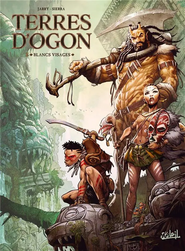 Couverture de l'album Terres d'Ogon 2 Blancs visages