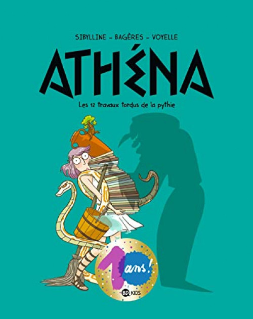 Couverture de l'album Athéna 4 Les 12 travaux tordus de la Pythie