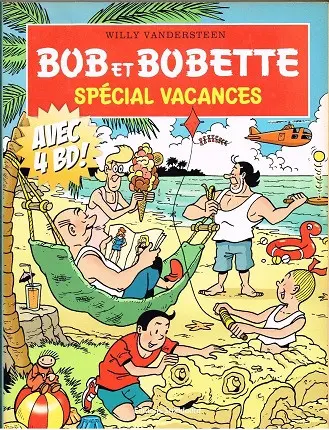 Couverture de l'album Bob et Bobette Tome 8 Spécial Vacances