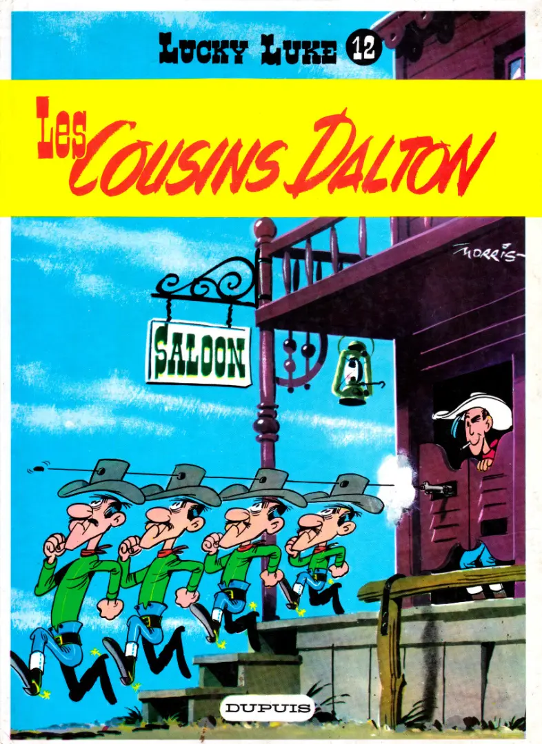 Couverture de l'album Lucky Luke Tome 12 Les Cousins Dalton