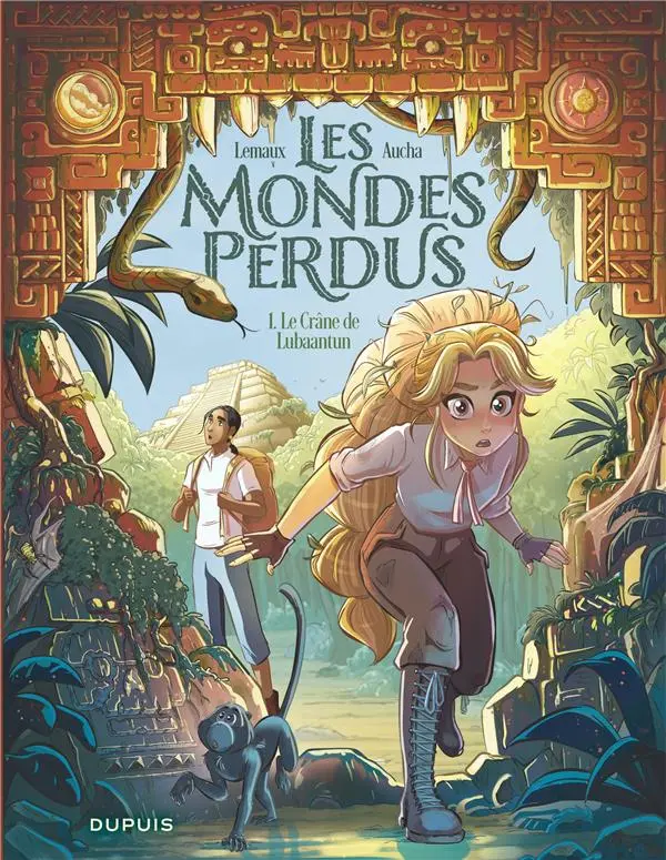 Couverture de l'album Les mondes perdus 1 Le Crâne de Lubaantun