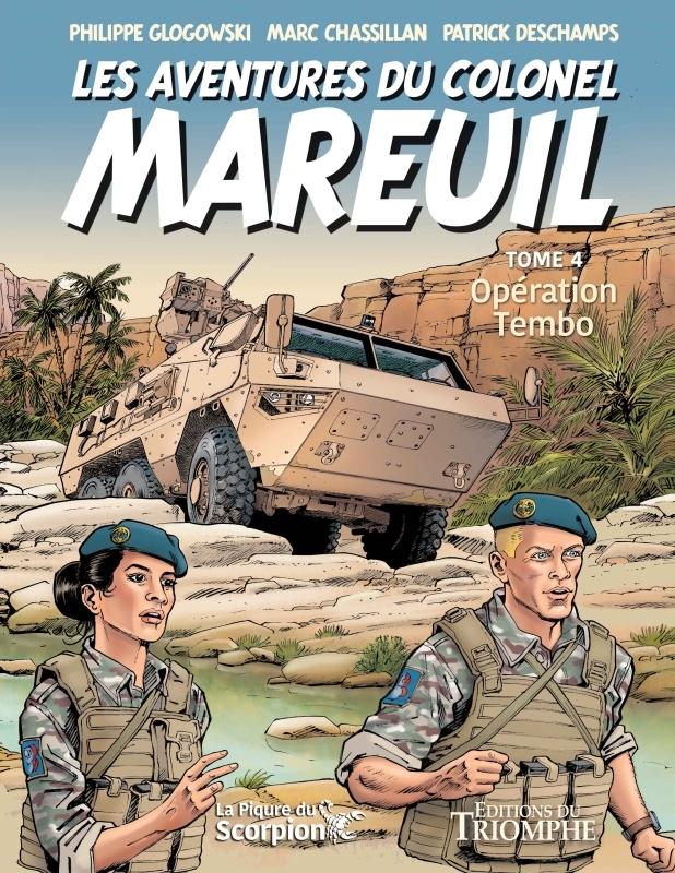 Couverture de l'album Les aventures du colonel Mareuil Tome 4 Opération Tembo