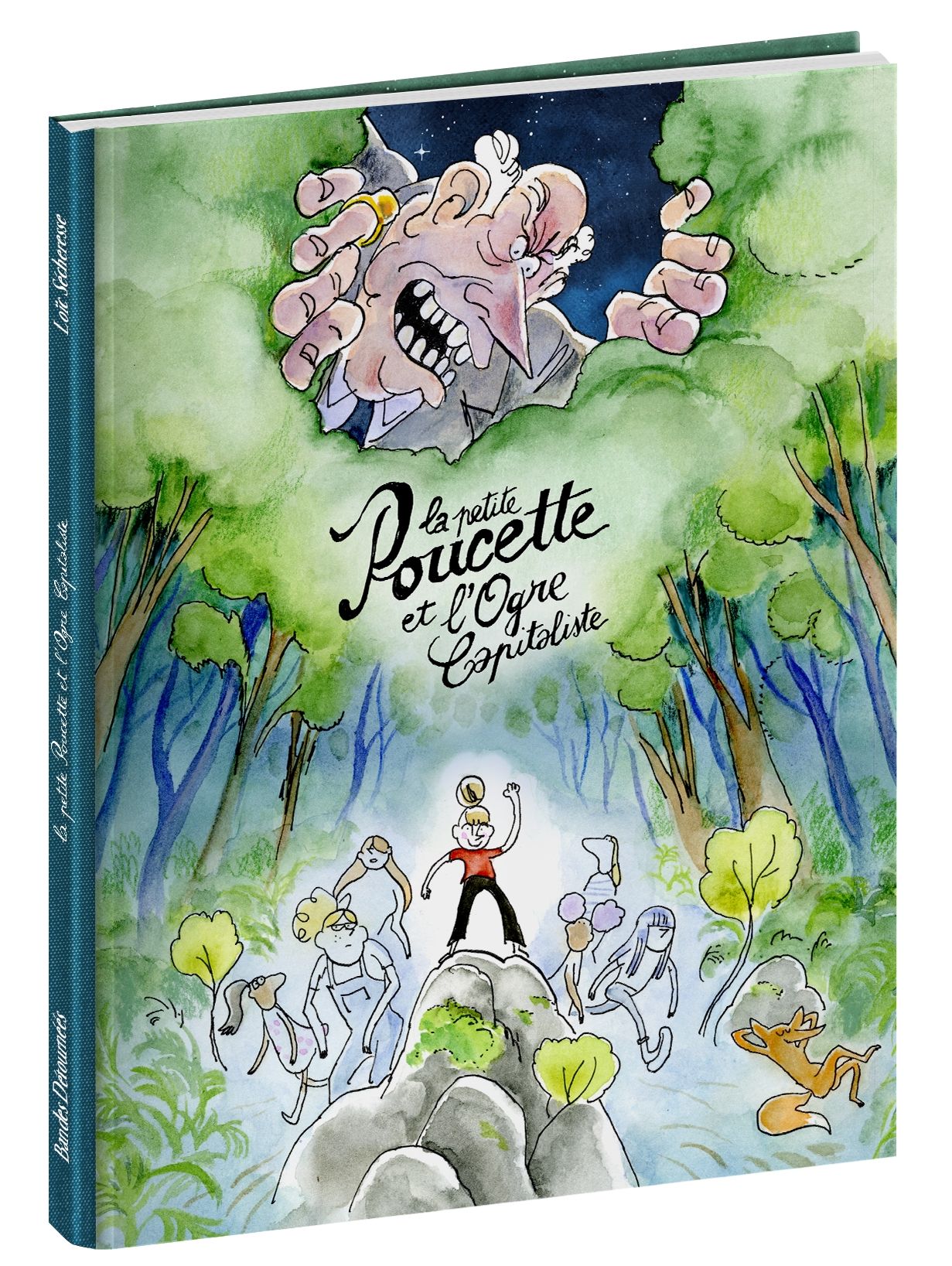 Couverture de l'album La petite Poucette et l'Ogre Capitaliste