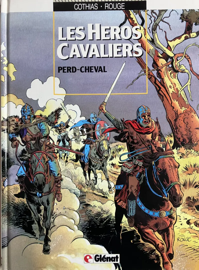 Couverture de l'album Les Héros cavaliers Tome 1 Perd-cheval