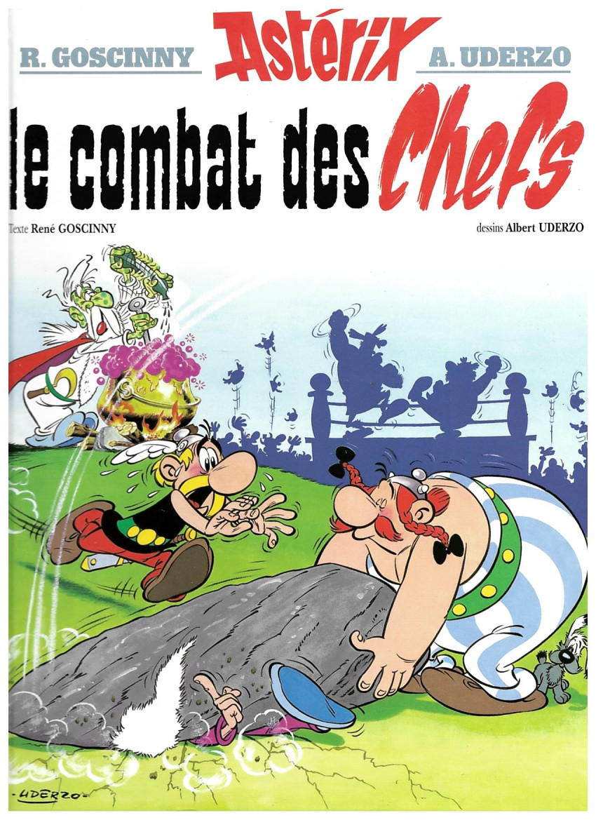 Couverture de l'album Astérix Tome 7 Le combat des chefs