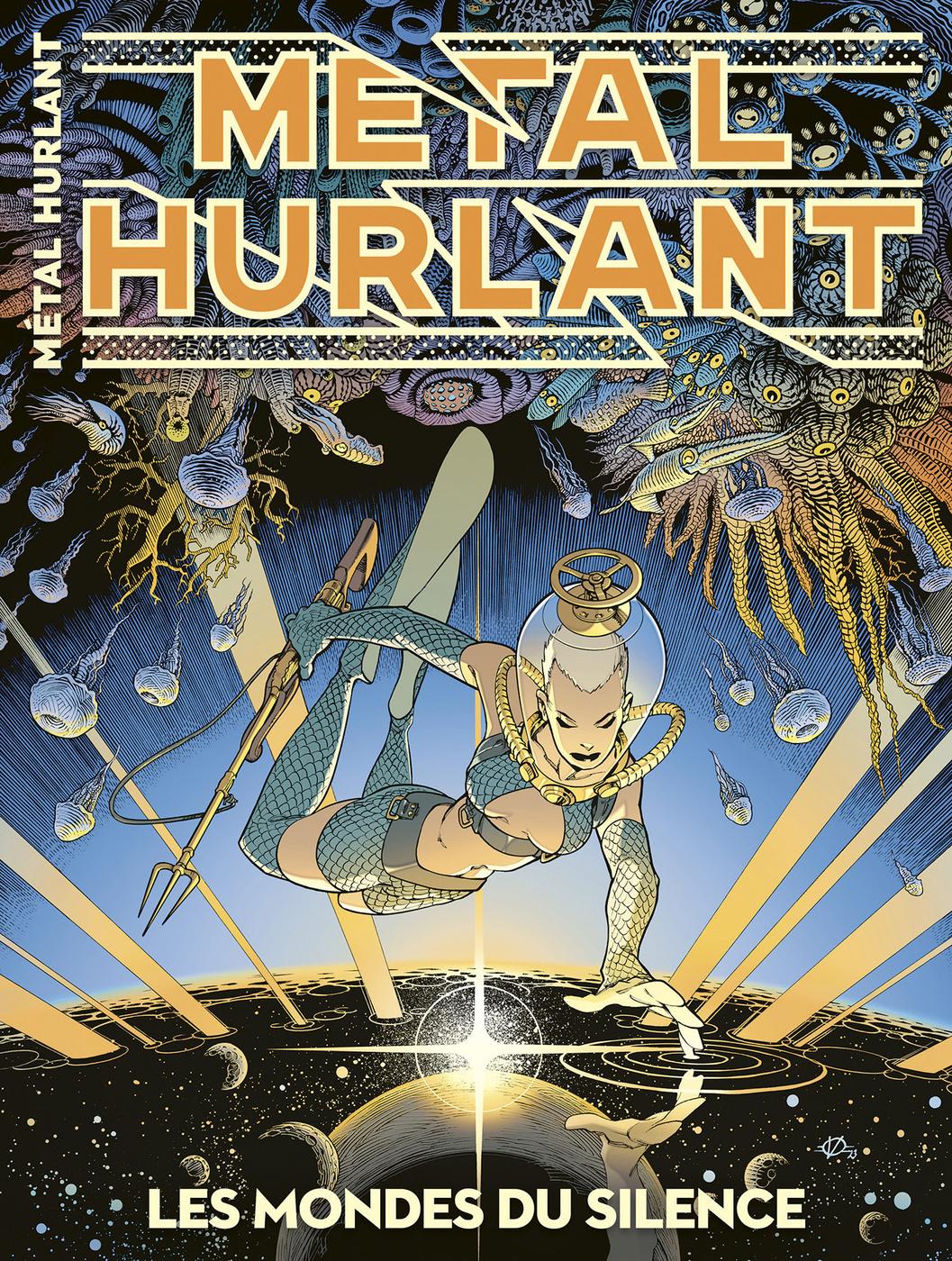Couverture de l'album Métal Hurlant N° 15 Les Mondes du silence