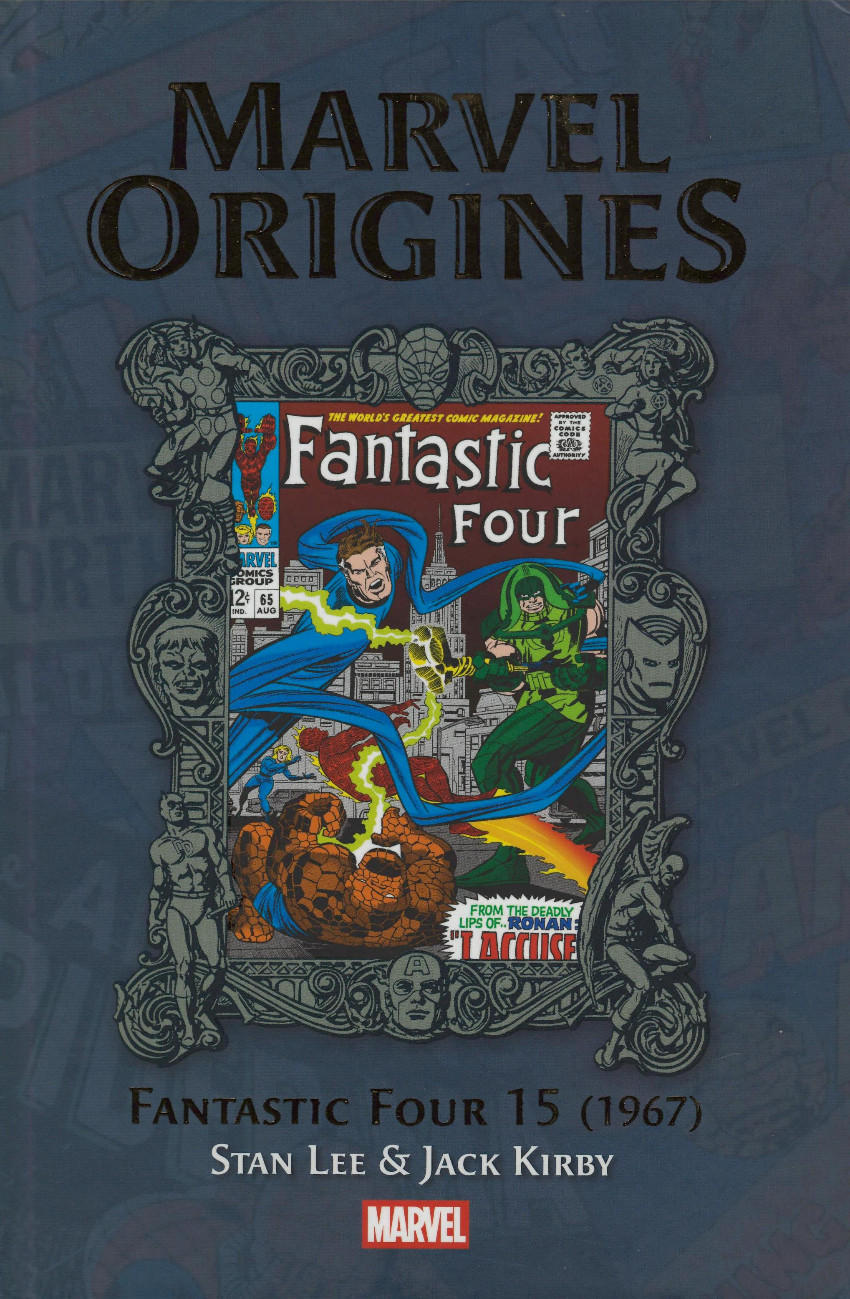 Couverture de l'album Marvel Origines N° 73 Fantastic Four 15 (1967)