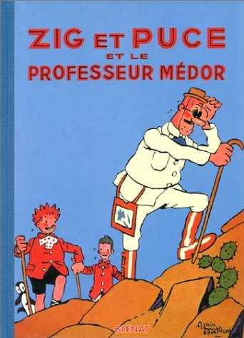 Couverture de l'album Zig et Puce Tome 11 Zig et Puce et le professeur Médor