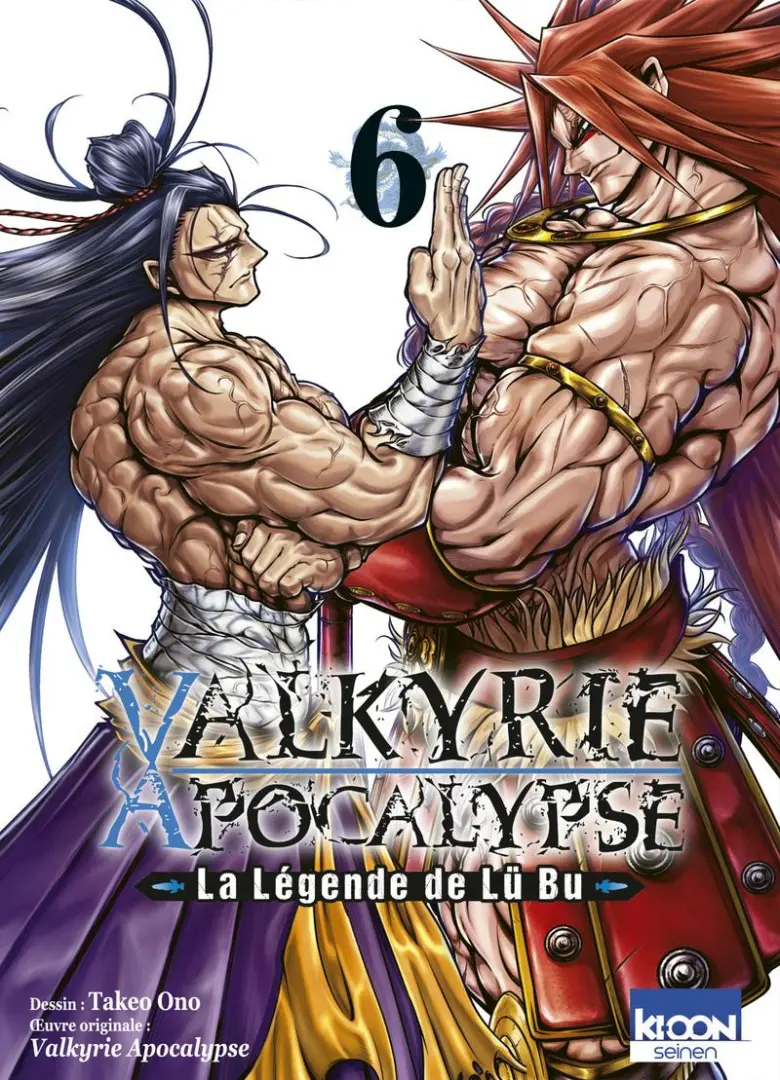 Couverture de l'album Valkyrie Apocalypse - La légende de Lü Bu 6