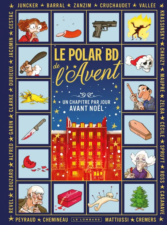Couverture de l'album La BD de l'Avent 2026 Le polar BD de l'Avent