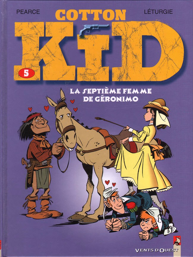 Couverture de l'album Cotton Kid Tome 5 La septième femme de Géronimo