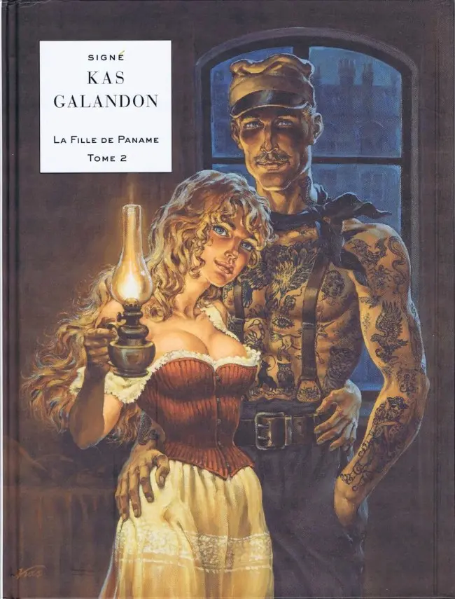 Couverture de l'album La Fille de Paname Tome 2 L'homme aux tatouages