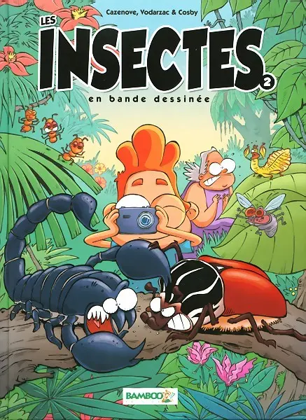 Couverture de l'album Les Insectes en bande dessinée 2