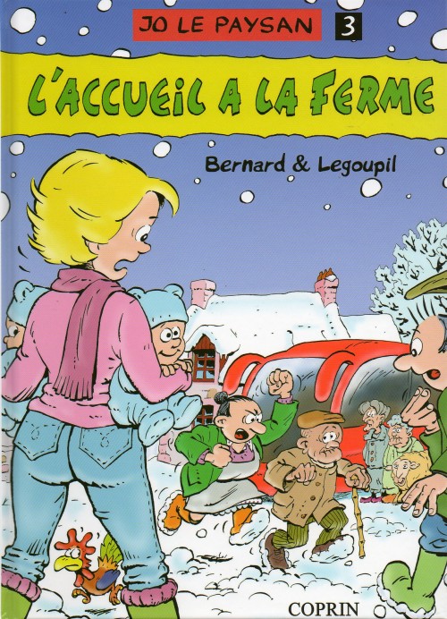 Couverture de l'album Jo le paysan Tome 3 L'accueil à la ferme