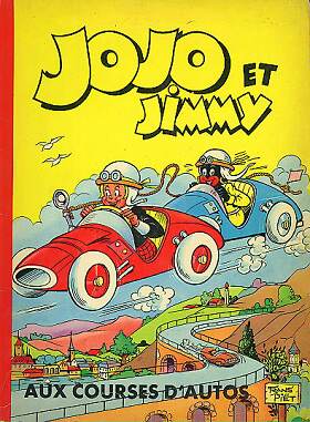 Couverture de l'album Jojo et Jimmy Tome 9 Aux courses d'autos