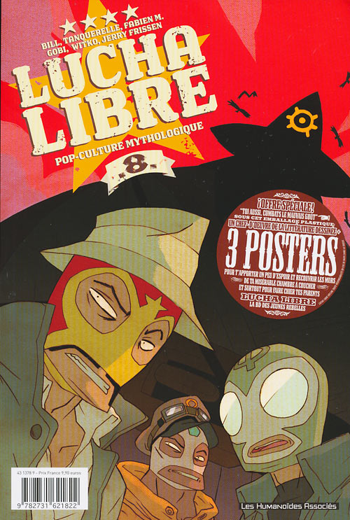 Couverture de l'album Lucha Libre Tome 8 Pop-culture mythologique