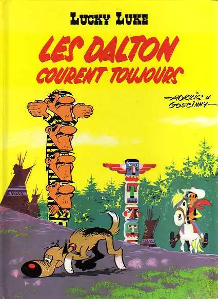 Couverture de l'album Lucky Luke Tome 23 Les Dalton courent toujours