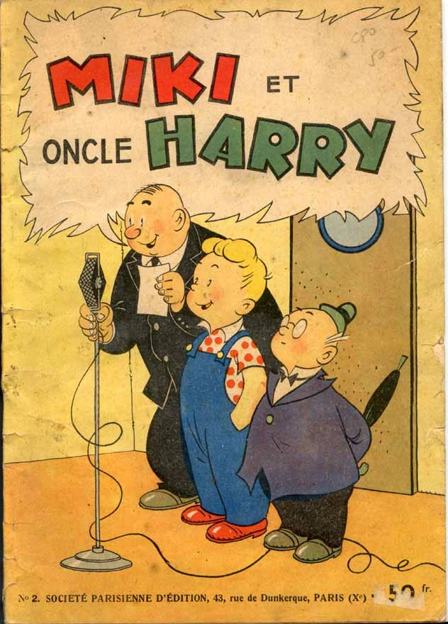 Couverture de l'album Les aventures de Miki N° 2 Miki et oncle Harry