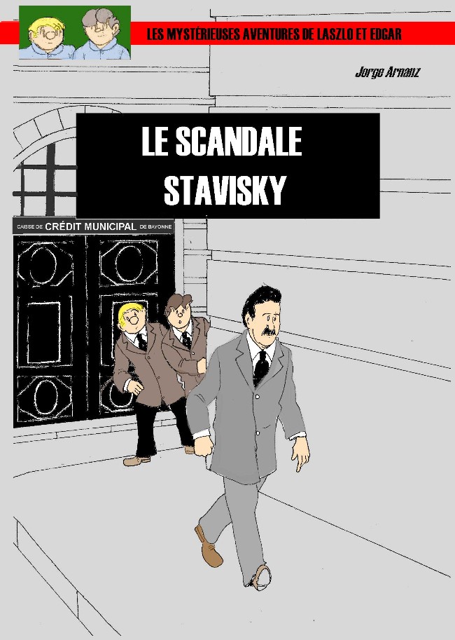 Couverture de l'album Les Mystérieuses aventures de Laszlo et Edgar Tome 6 Le scandale Stavisky