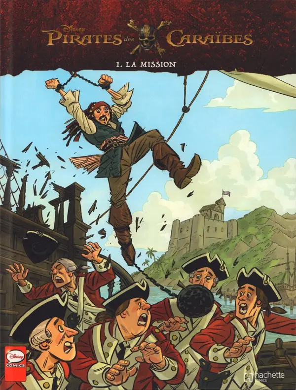 Couverture de l'album Pirates des Caraïbes Tome 1 La mission