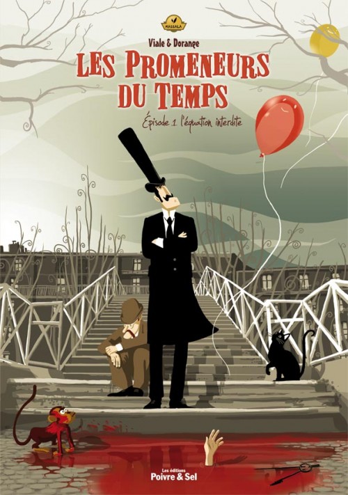 Couverture de l'album Les Promeneurs du Temps Tome 1 L'équation interdite