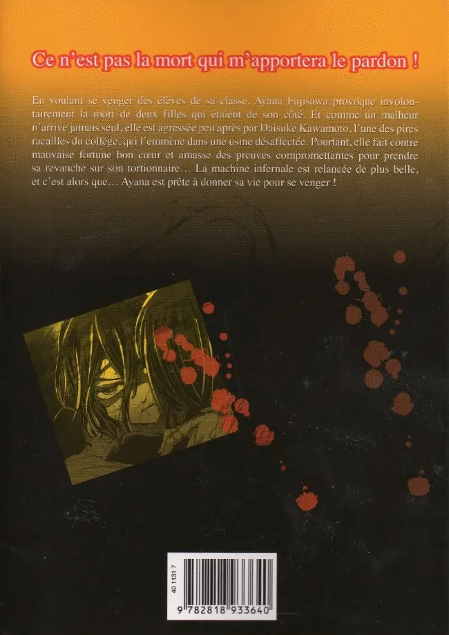Verso de l'album Revenge Classroom 2