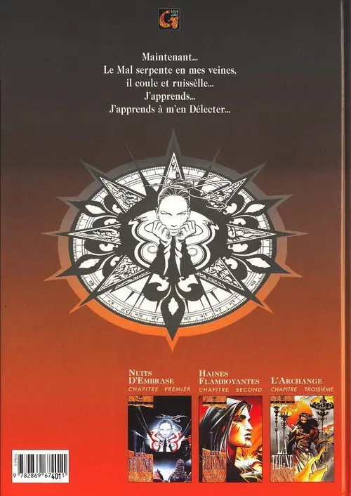 Verso de l'album La Teigne Tome 3 L'archange
