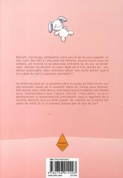 Verso de l'album Un drôle de père Tome 2