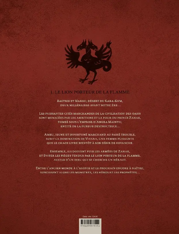 Verso de l'album Zarathustra