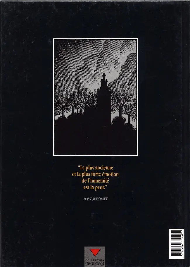 Verso de l'album Cromwell Stone Tome 1