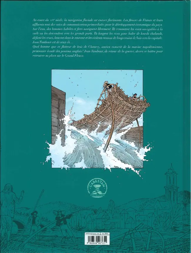 Verso de l'album Le Grand fleuve Tome 1 Jean Tambour