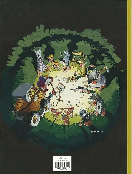 Verso de l'album Les aventures de Rosalie