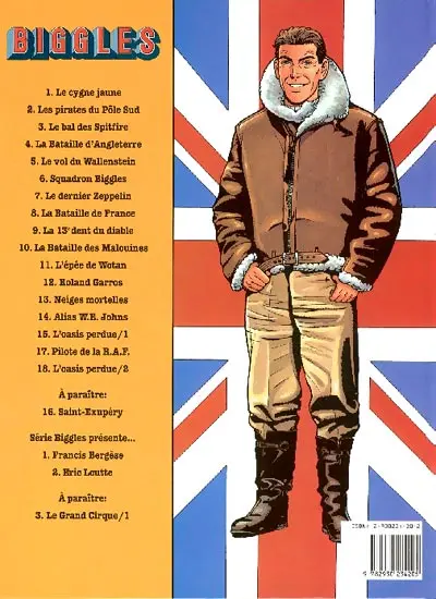Verso de l'album Biggles Tome 18 L'oasis perdue-2